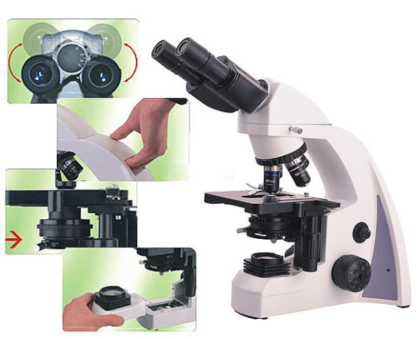 Microscope Novel 300 M a contraste de phase